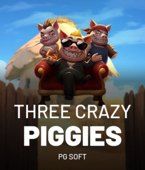Capa de Three Crazy Piggies